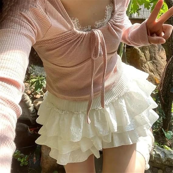 Mini Skirt Summer Layered Cake Skirt